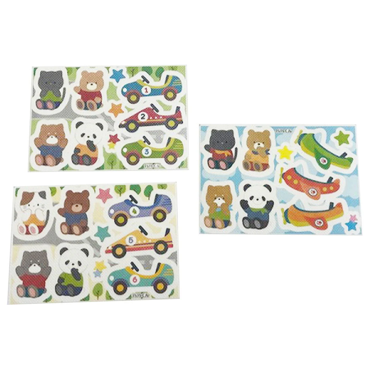 【OUTLET】バルくん 虫こないでシール のりもの柄 318011 - Image 2