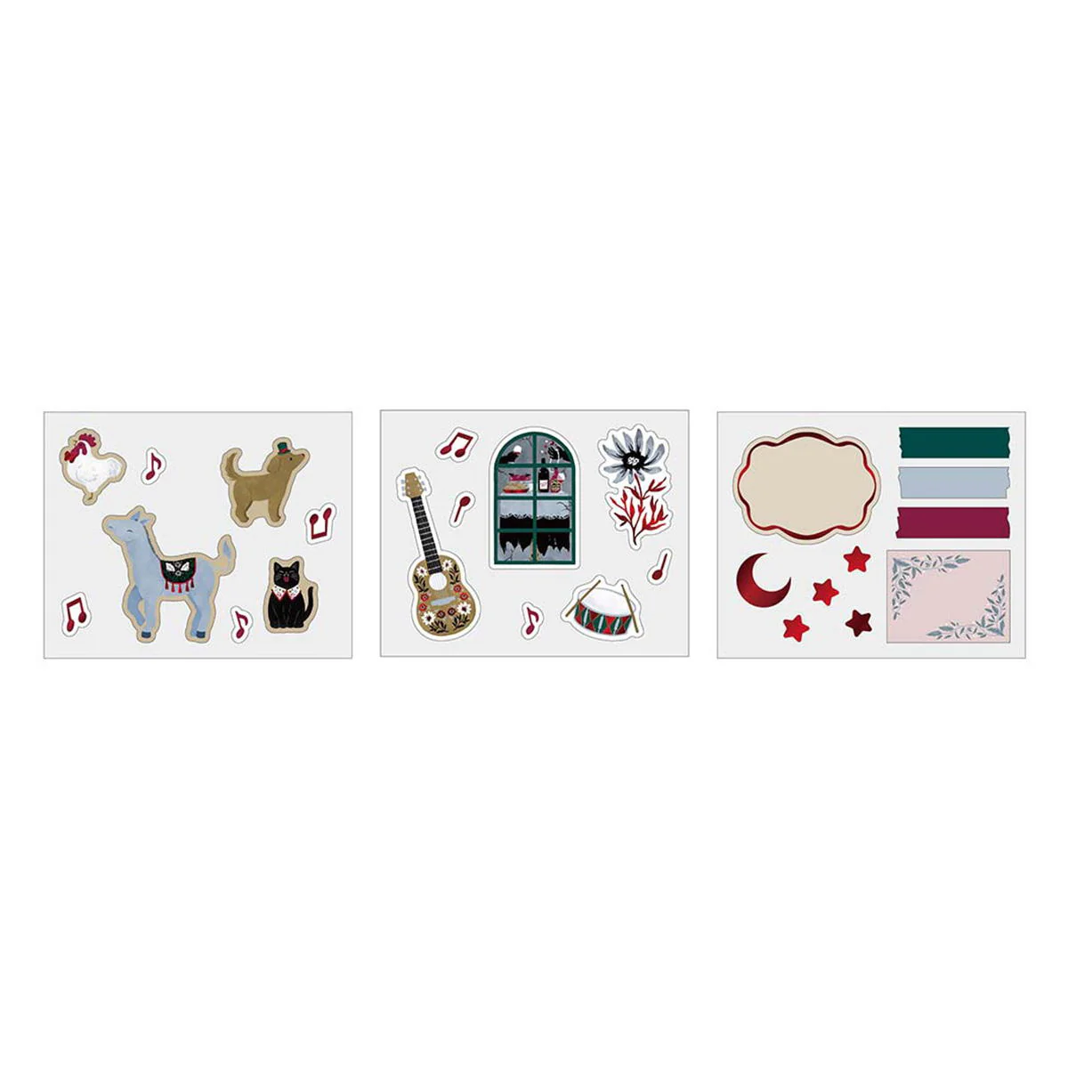 【OUTLET】ミニシートシール 3シート グリム童話 311620 - Image 5