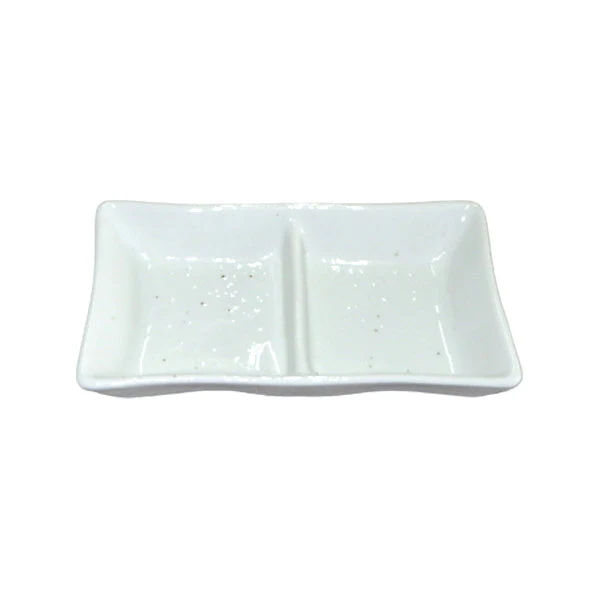 薬味皿 粉引 二品皿　333506