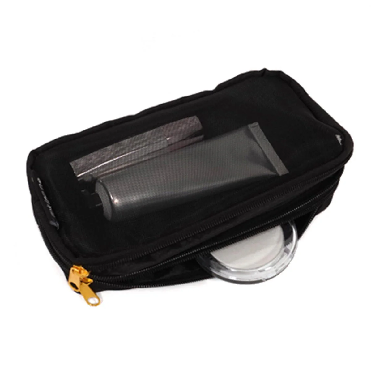 【OUTLET】Tokinone PB.Wファスナーコスメポーチ  BK 003778 - Image 3