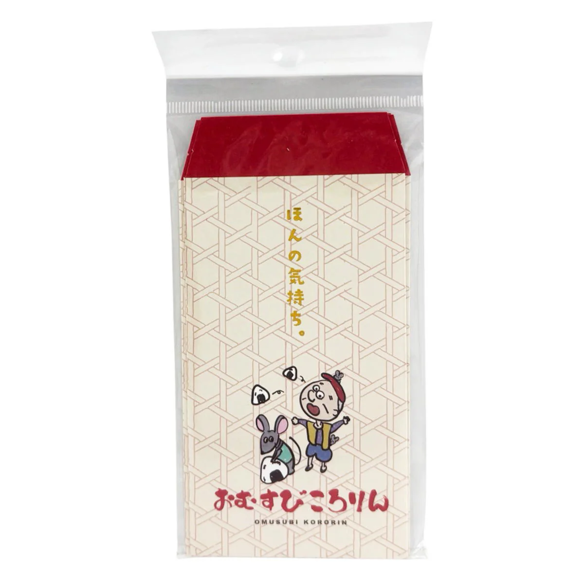 ポチ袋5枚入りおむすびころりん 599007