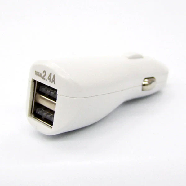 カーチャージャー スマホ充電器 車載充電器 シガーソケット USBシガープラグ 2ポート 2.4A 320117 - Image 3