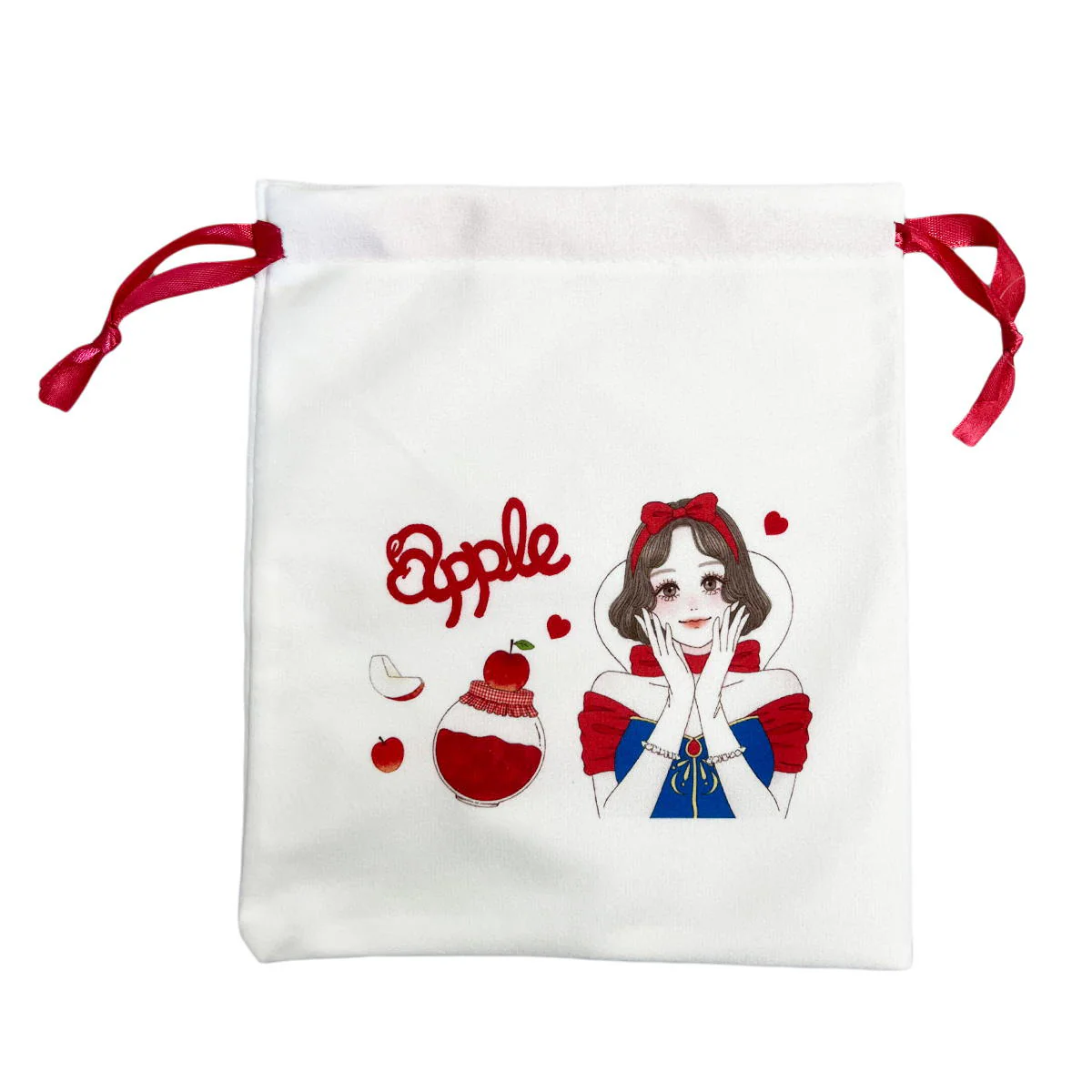 【OUTLET】おとぎの国 パフタッチ巾着 白雪姫 598910