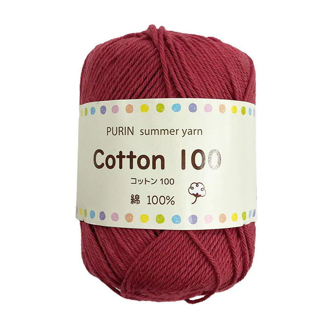 コットン100 20g 5レッド 373971