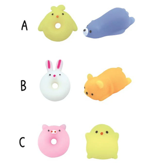 浮かぶプニプニますこっと ペッタンアニマル2P 325966 - Image 2