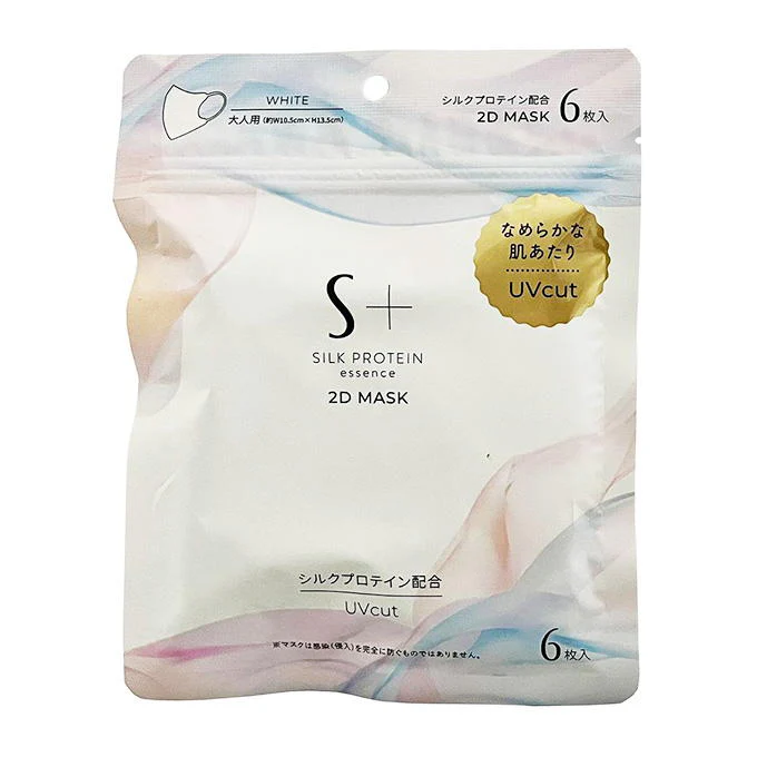 シルクプロテイン配合2D MASK 6枚入 317811