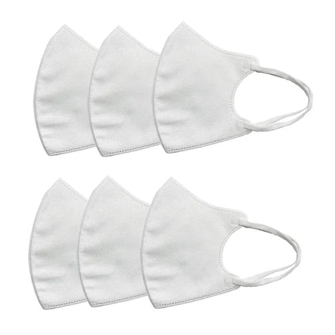 シルクプロテイン配合2D MASK 6枚入 317811 - Image 2