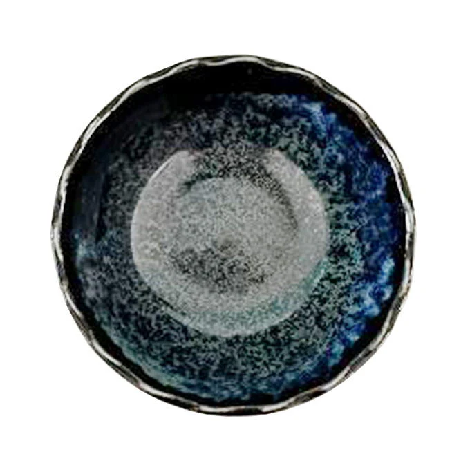 Tokinone PB.窯変紺菊型3.0小鉢 021241 - Image 2