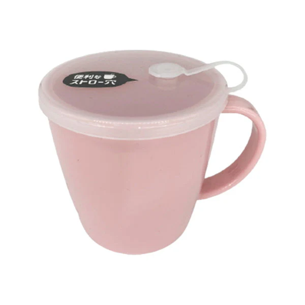 G&B フタ付マグカップ ペールピンク　026678