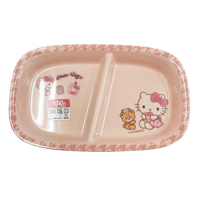 sanrio スナックプレート ハローキティ のんびりタイム 373076