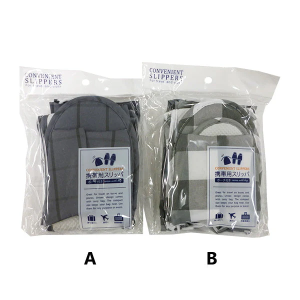 携帯用スリッパ 巾着袋付　059502 - Image 2