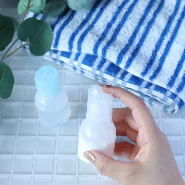 トラベルボトル 詰め替え容器ワンタッチプッシュボトル 2P 50ml 053195 - Image 10