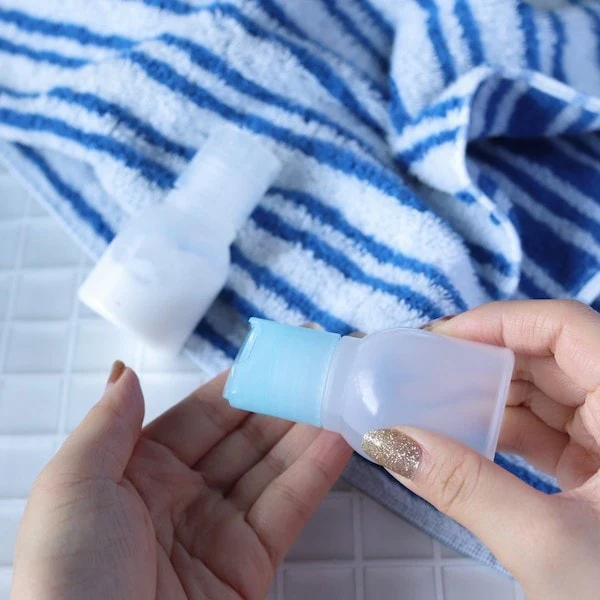 トラベルボトル 詰め替え容器ワンタッチプッシュボトル 2P 50ml 053195 - Image 11