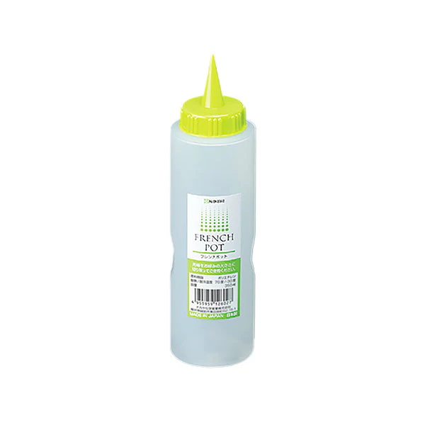 フレンチポット 調味料ボトル ドレッシングポット グリーン 350ml 078053