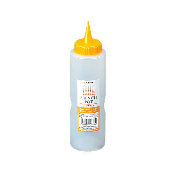 フレンチポット 調味料ボトル ドレッシングポット イエロー 350ml 078054